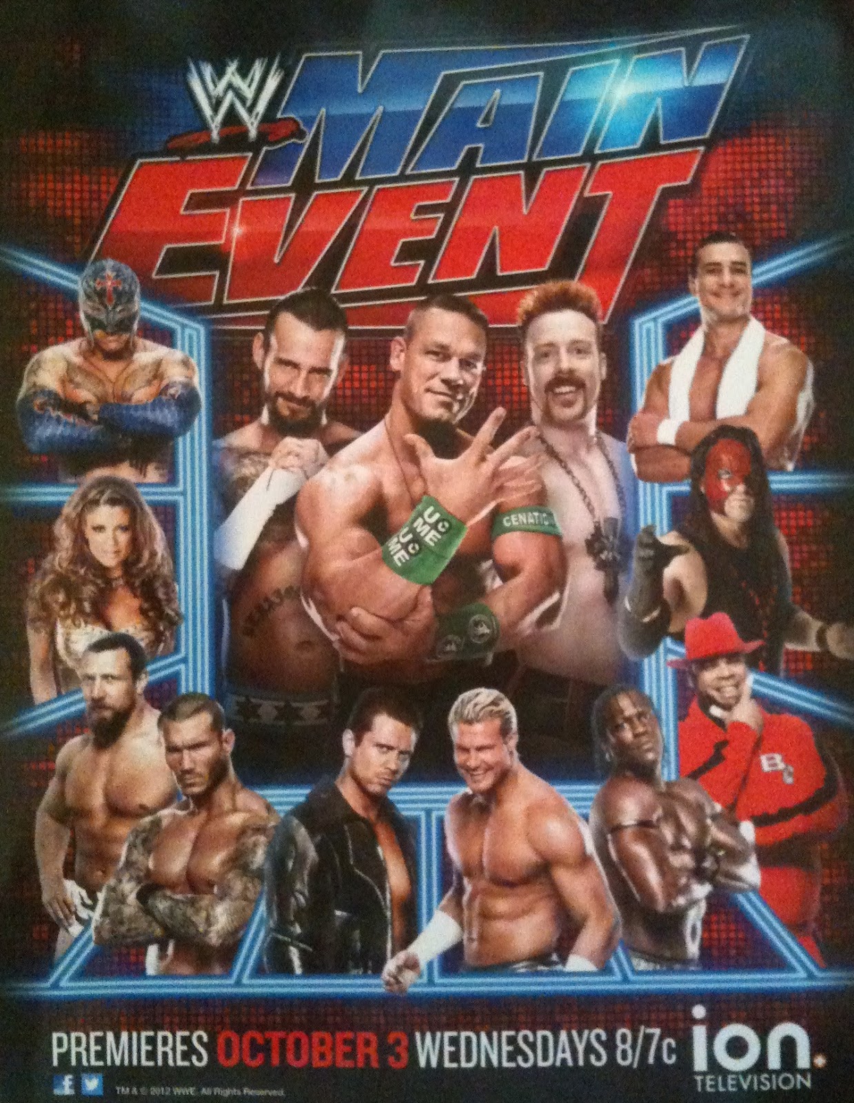 Poster del Nuevo Programa de WWE "Main Event" SportsMania WWE Hell